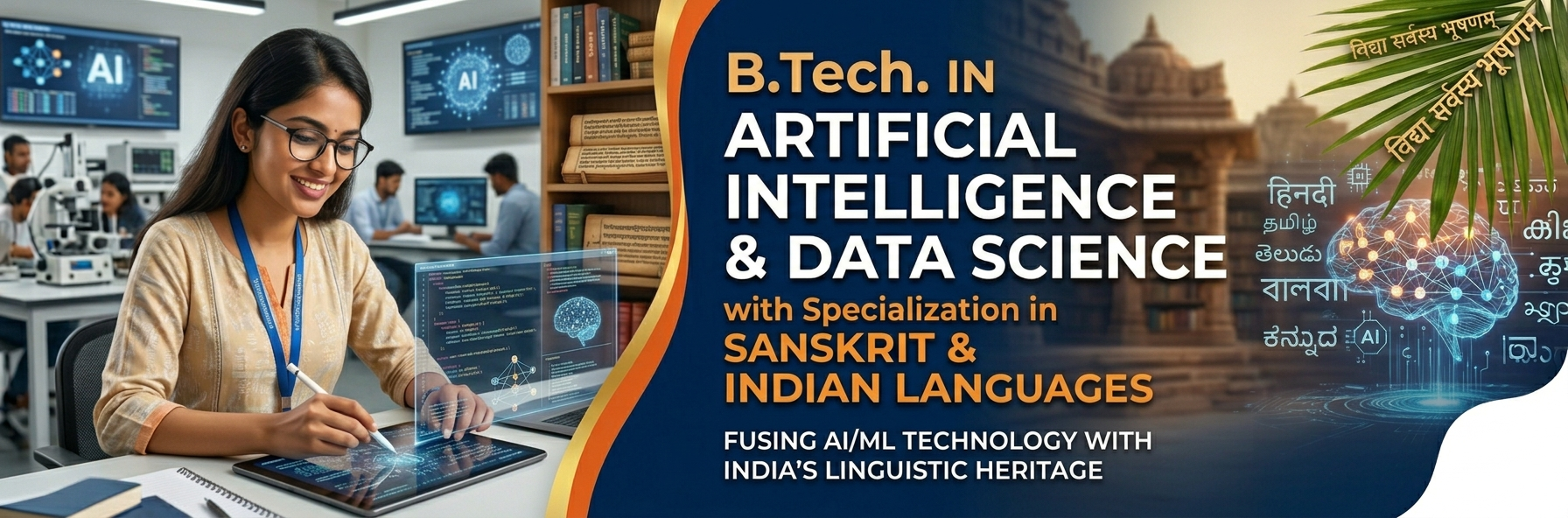 B.Tech AI & Data Science Banner